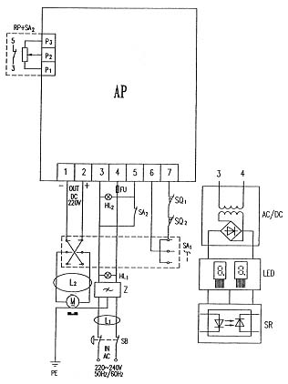 Електрична схема верстата Профі-350 Схема електрична токарного верстата Профі-350